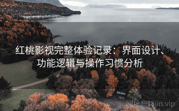 红桃影视完整体验记录：界面设计、功能逻辑与操作习惯分析