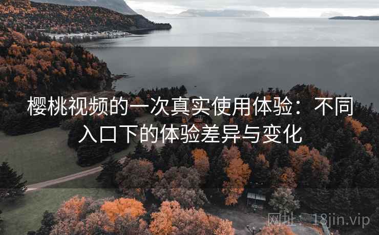 樱桃视频的一次真实使用体验：不同入口下的体验差异与变化